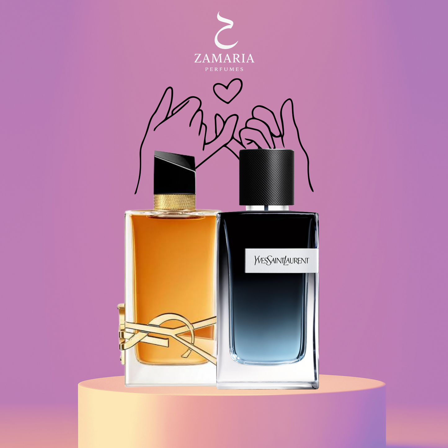 YSL COUPLE SET